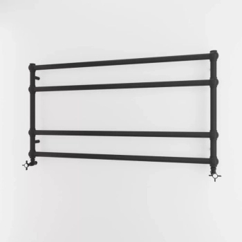 Kúpeľňový radiátor GESI 1 čierny 1000x530mm 263W Imers 2912CZ