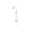 Kohlman Axel QW273A Vystavený termostatický sprchový set s dažďovou sprchou Chrome