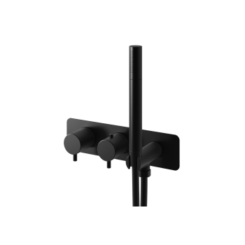 Termostatická vaňová batéria Kohlman Axel QW265AB Black
