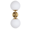 Nástenné svietidlo DORADO zlaté 2x40W E14 Light Prestige