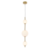 DORADO zlatá 3x10W E14 závesná lampa Svetlo Prestige