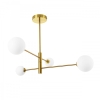 Zlatá závesná lampa DORADO 4x40W G9 od Light Prestige