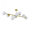 DORADO zlatá 8x40W E14 závesná lampa Light Prestige