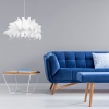 FARFALLA závesná lampa biela 1x60W E27 Light Prestige