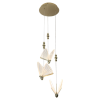 MARIPOSA zlatá 3xLED závesná lampa Light Prestige LP-1715/3P