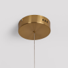 MELECA S gold 1x24W LED závesné svietidlo Light Prestige