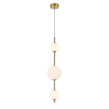DORADO zlatá 3x10W E14 závesná lampa Svetlo Prestige