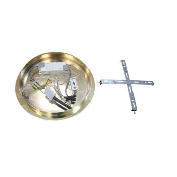 MARIPOSA zlatá 3xLED závesná lampa Light Prestige LP-1715/3P