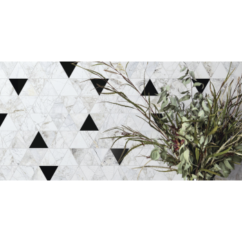 SUPREME WHITE TRIANGLE obklad 29X29 Museum by Peronda
