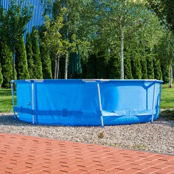 kruhový bazén s rámom 3,6x0,76M + čerpadlo