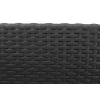 CORFU Max Love Seat 3-miestna záhradná pohovka - grafitová