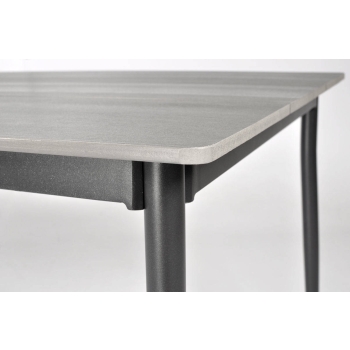 Hliníkový záhradný stôl BOSANO 180 x 90 cm - čierny