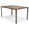 MODENA hliníkový záhradný stôl pre 6 osôb 150 x 90 cm - hnedý