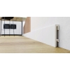 PVC penová lišta BETA 80mm 2,2m biela