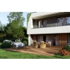 BERGDECK PURE Teak kompozitná palubovka, kartáčovaná 240 × 15 × 2,5 cm