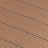 BERGDECK SKANDYNAWIA Kastanije kompozitná palubovka, kartáčovaná 240 × 15 × 2,5 cm