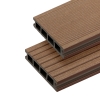 Kompozitná terasová doska BERGDECK B150, gaštan, brúsená 240 × 15 × 2,5 cm