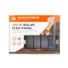 Skladací solárny panel na nabíjanie 18V napájacej stanice, 100 W