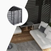 ŽALÚZIOVÝ PANEL PRE PERGOLU 80 PEVNÝ / 88 ZÁKLADNÝ