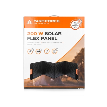 Skladací solárny panel pre nabíjaciu stanicu 18 V, 200 W