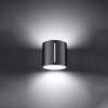 Nástenné svietidlo INEZ sivé 1x40W G9 Sollux Lighting