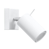 Nástenné svietidlo RING biele 1x40W GU10 Sollux Lighting