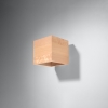 Nástenné svietidlo QUAD prírodné drevo 1x40W G9 Sollux Lighting