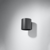 Nástenné svietidlo ORBIS 1 antracit 1x40W G9 Sollux Lighting