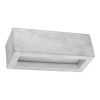 Nástenné svietidlo VEGA 30 concrete 1x60W E27 Sollux Lighting