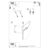 Nástenné svietidlo TILA 40 čierne 1x40W G9 Sollux Lighting