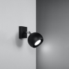 Nástenné svietidlo OCULARE čierne 1x40W GU10 Sollux Lighting
