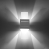 Nástenné svietidlo LORETO biele 1x40W G9 Sollux Lighting
