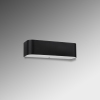 Nástenné svietidlo LOKKO čierne 2x60W E27 Sollux Lighting