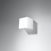 Nástenné svietidlo LUCA white LED IP54 1x6W LED Sollux Lighting