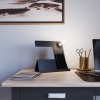 Stolná lampa INCLINE čierna 1x60W E27 Sollux Lighting