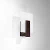Nástenné svietidlo LAPPO wenge 1x40W E14 Sollux Lighting