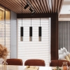 Nástenné svietidlo LOOPEZ čierna/chróm 2x40W GU10 Sollux Lighting