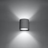 Nástenné svietidlo ORBIS concrete 1x40W G9 Sollux Lighting