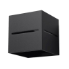 Nástenné svietidlo LOBO čierne 1x40W G9 Sollux Lighting