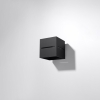 Nástenné svietidlo LOBO čierne 1x40W G9 Sollux Lighting