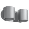 Nástenné svietidlo ORBIS 2 sivé 2x40W G9 Sollux Lighting