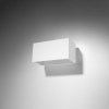 Nástenné svietidlo QUAD MAXI biele 2x40W G9 Sollux Lighting