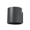 Nástenné svietidlo ORBIS 1 antracit 1x40W G9 Sollux Lighting