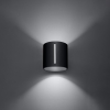 Nástenné svietidlo INEZ čierne 1x40W G9 Sollux Lighting
