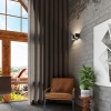 Nástenné svietidlo ORBIS 2 čierne 2x40W G9 Sollux Lighting