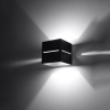 Nástenné svietidlo LOBO čierne 1x40W G9 Sollux Lighting