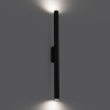 Nástenné svietidlo PASTELO 2 čierne 2x8W G9 Sollux Lighting