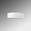 Nástenné svietidlo SKALA biele 2x60W E27 Sollux Lighting