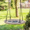 Záhradná hojdačka Čapie hniezdo 65 cm béžová
