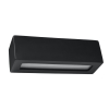 Keramická nástenná lampa VEGA čierna 1x60W E27 Sollux Lighting